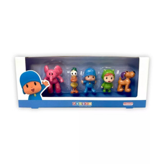 Comansi Set Pocoyo Colección Original - 5 Figuras - Personajes Televisión - Pocoyo