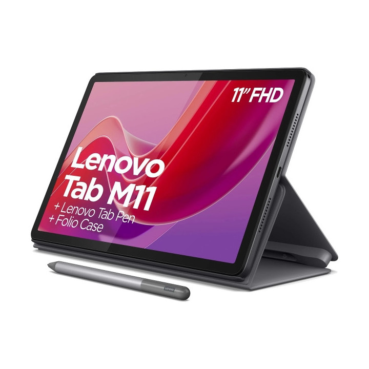 Lenovo Tab M11 Tablet 11" WUXGA + Pen Stylus + Funda - 128GB - RAM 8GB - Camara Trasera 8mp - WiFI