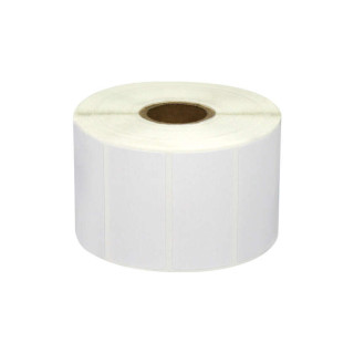 Zebra Z-Perform 1000T/Z-Select 2000D/2000T Etiquetas Genericas Perforadas 50x25 mm - 1300 Unidades - Reemplaza 880199-025D/3007