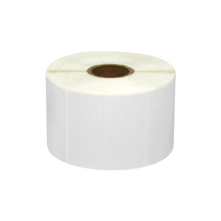 Zebra Z-Perform 1000T/Z-Select 2000D/2000T Etiquetas Genericas Perforadas 50x25 mm - 1300 Unidades - Reemplaza 880199-025D/3007