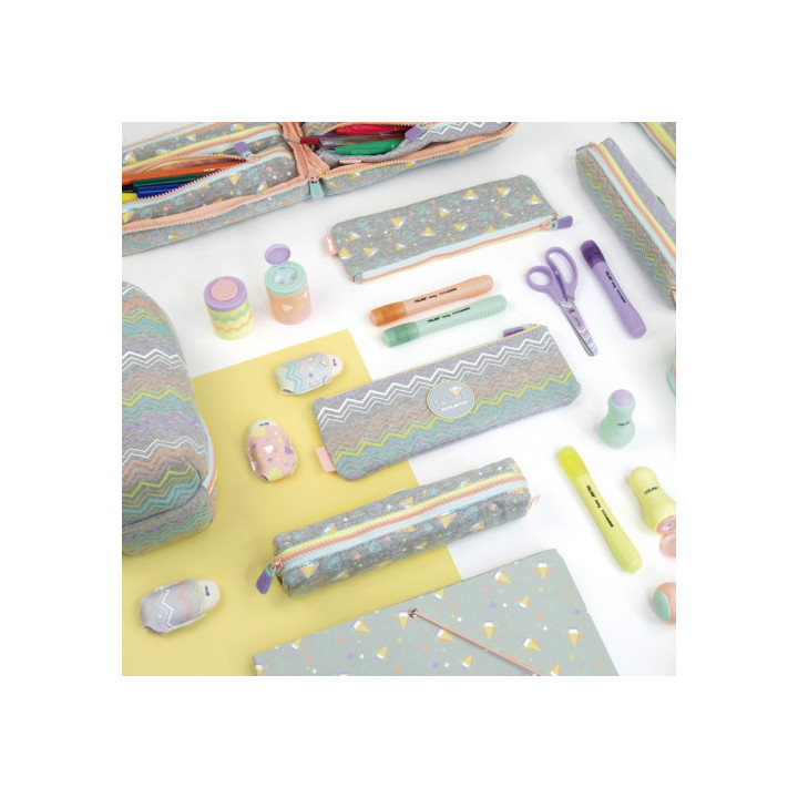 Portatodo 5 compartimentos sugar diamond milan 081133sd