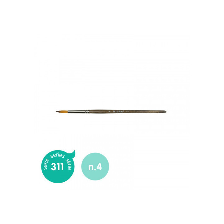 Pincel sintético redondo serie 311