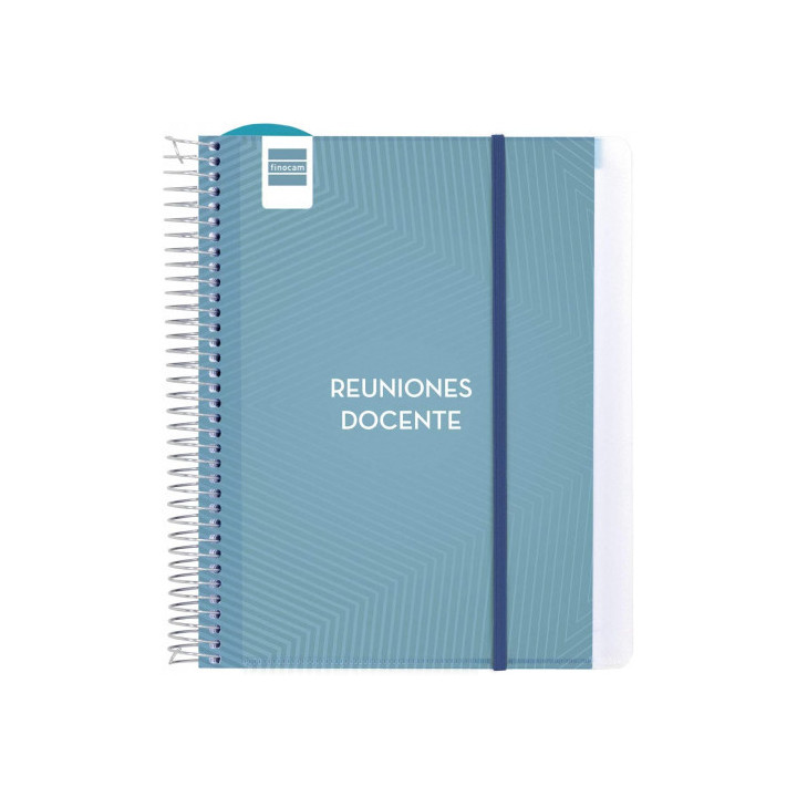 Libreta reuniones docente 1/4 español (atemporal) finocam 5340800