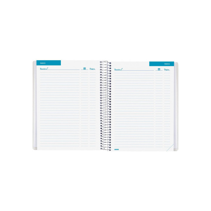 Libreta reuniones docente 1/4 español (atemporal) finocam 5340800