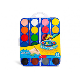 Caja 24 acuarelas carioca 42401