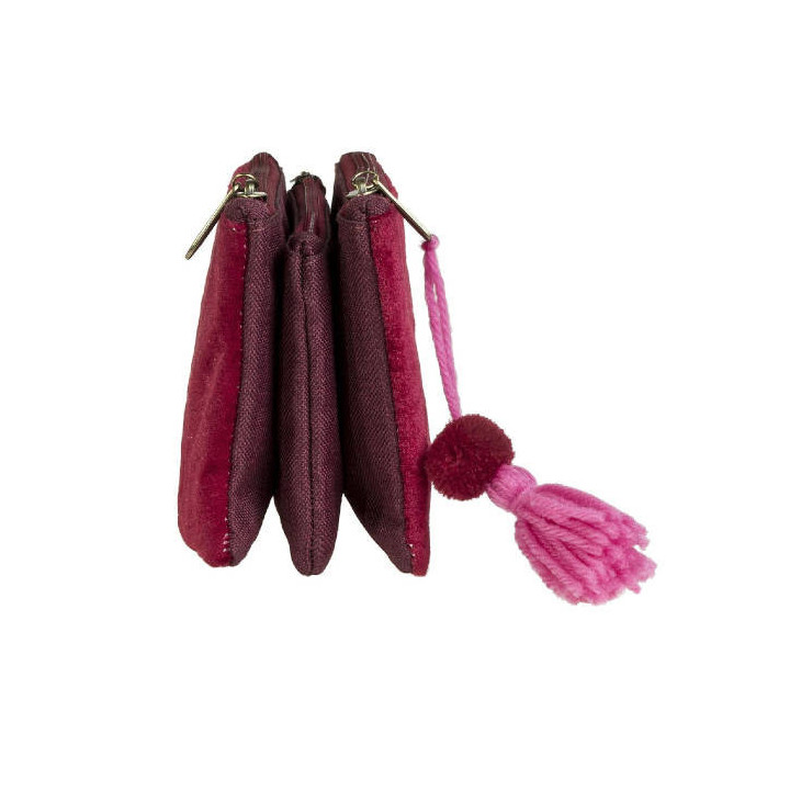 Estuche triple coquette by busquets 21 x 11 x 5 cm. coquette 16007090700