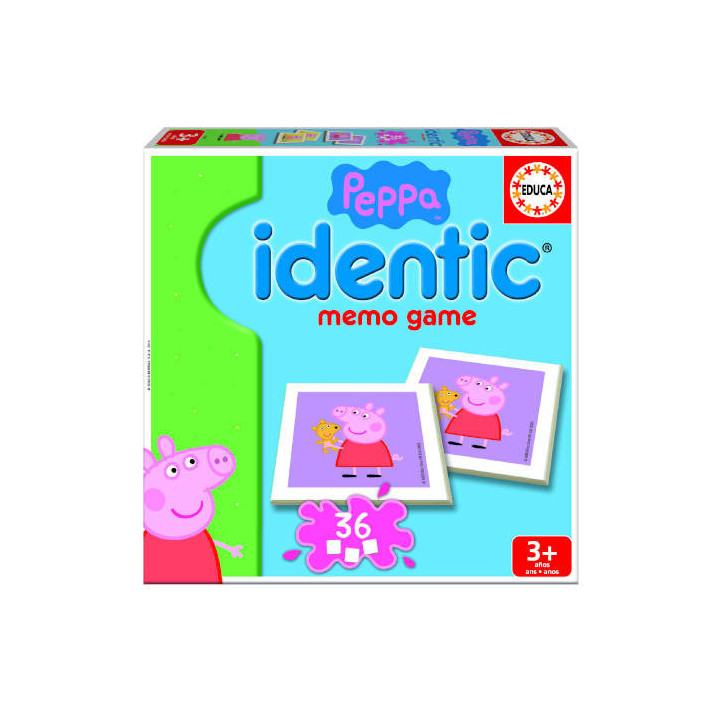 Juego identic peppa pig +3 años educa borras 16227