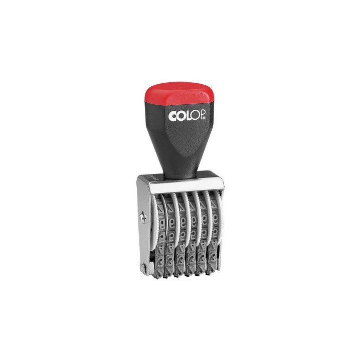 Numerador manual 4mm/6 bandas colop 108834