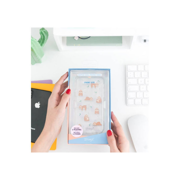 Carcasa para iphone x/xs slow collection-case sloth mr. wonderful woa09852em