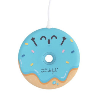 Cargador inalámbrico con forma-rosquilla mr. wonderful woa09728es