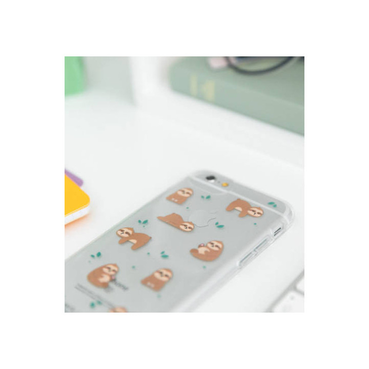 Carcasa iphone 6/7/8 slow collection-case sloth mr. wonderful woa09609em