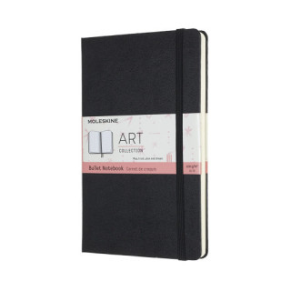 Libreta de arte bullet l (13x21cm) negra moleskine artbulnt3
