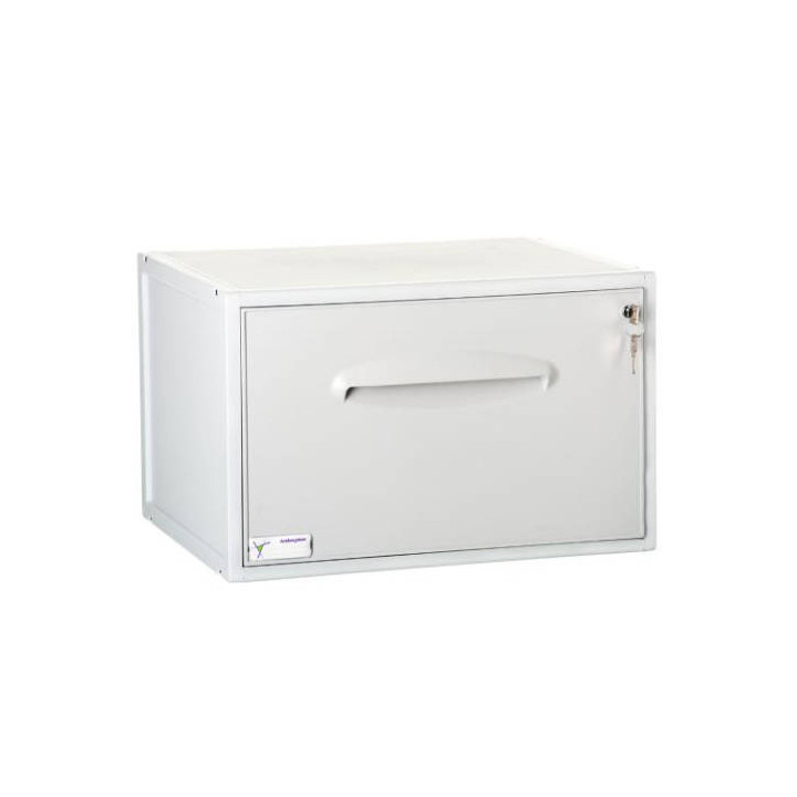 Módulo archisystem para carpetas colgantes din a4 y folio 356x474x303 mm gris archivo 2000 8301c gs