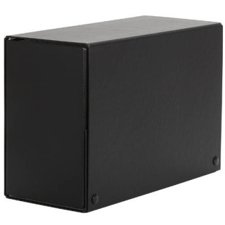 Carpeta de proyectos lomo 150 cierre broches en color negro pardo 971501