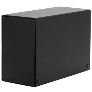 Carpeta de proyectos lomo 120 cierre broches en color negro pardo 971201