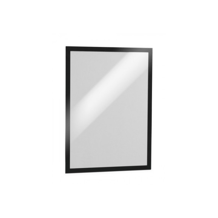 Blister 2 marco autoadhesivo magnetico duraframe a3 negro durable 4873-01