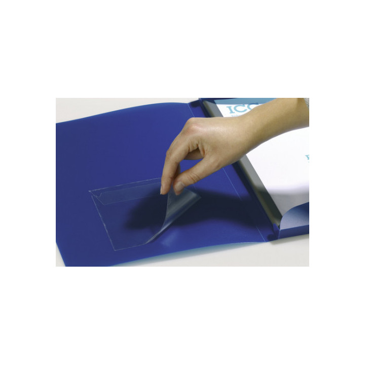 Pack 10 fundas para cd/dvd adhesivas durable 8080