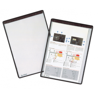 Pack de 5 fundas magnética con marco negro tarifold 194607