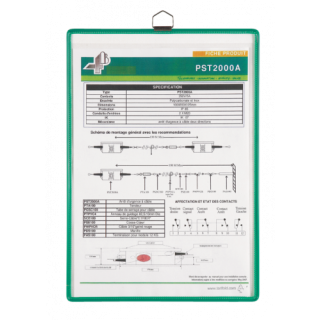 Pack de 5 fundas a4 colgantes con anilla color surtido tarifold 154509