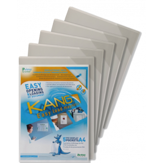 Pack de 5 funda magnética kang easy load a4 tarifold 194690