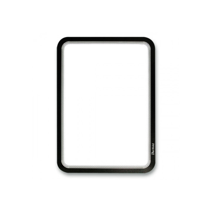 Pack de 2 marco adhesivo magneto a4 con cierre magnético negro tarifold 194957