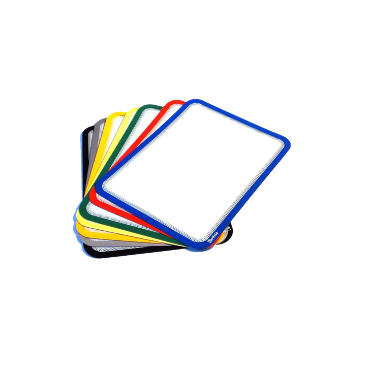 Pack de 2 marco adhesivo magneto a4 con cierre magnético negro tarifold 194957