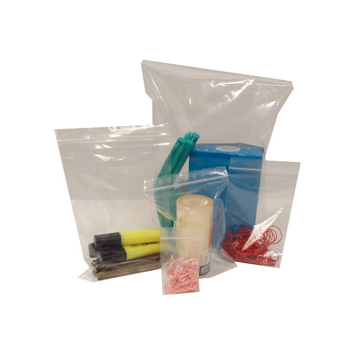 Caja de 1.000 bolsas autocierre 180x250 mm 1622180250