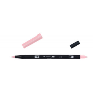 Rotulador doble punta pincel color blush tombow abt-772