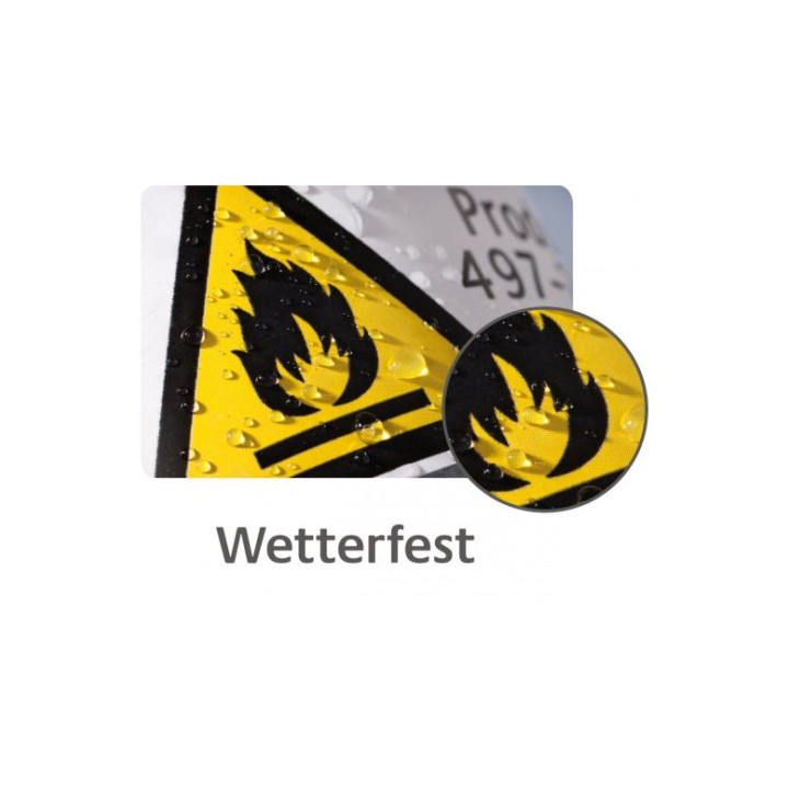 Paquete 8 hojas etiquetas plateadas de poliéster-impresoras láser-45,7x21,2 mm avery l6009-8