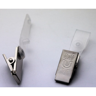 Caja 200 pinzas metalicas con tira para identificador iberplas 1072200