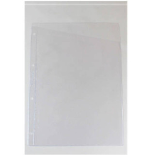 Caja 100 fundas formato a4 portaplanos corte diagonal 4 taladros iberplas 140100