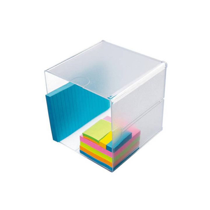 Organizador modular hueco transparente deflecto 350401