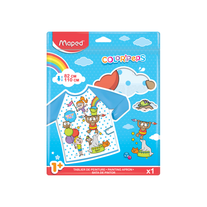 Baby delantal color"peps early para niños de 82-110 cm. maped 820310