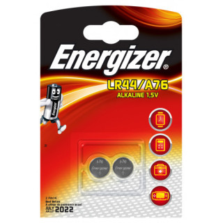 Blister 2 pilas de boton modelo a76/lr44 energizer 639317