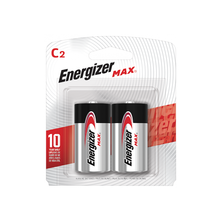 Blister 2 pilas max tipo lr14 (c) energizer e301533200
