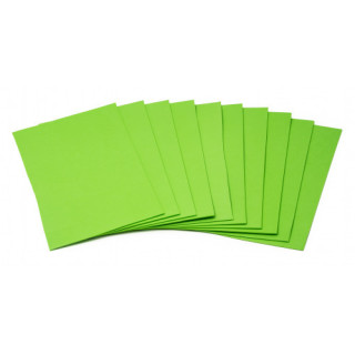 Bolsa de 10 laminas goma eva 40x60 cm. en color verde faibo 1655-10-34