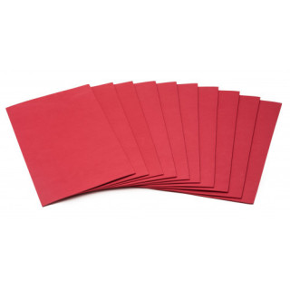Bolsa de 10 laminas goma eva 40x60 cm. en color rojo faibo 1655-10-03
