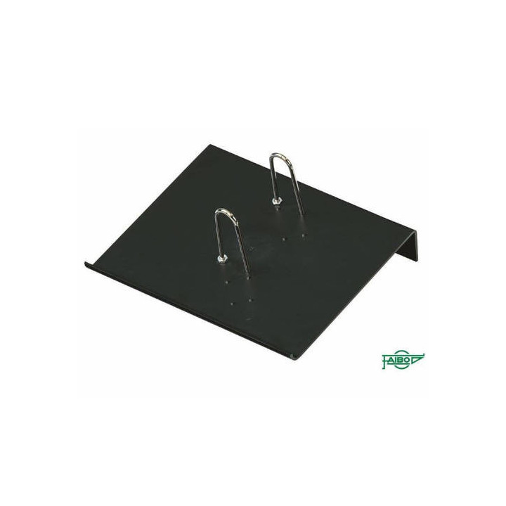 Soporte portacalendario en plastico 160x35x205 mm. colore negro faibo 98-02