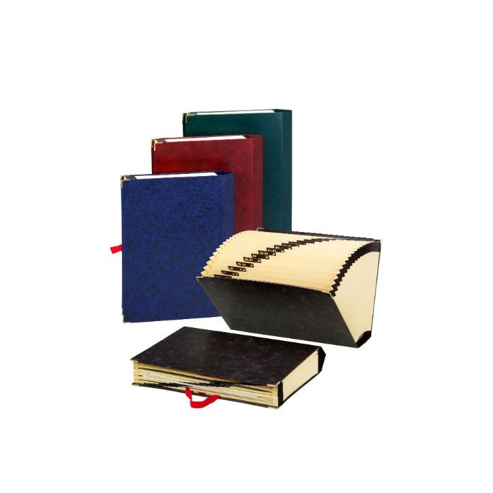 Carpeta acordeon tamaño folio 20 posiciones negro carchivo 199438