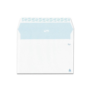 Caja 250 sobres din b4 folio (250x353) offset blanco 100 grs. autosam autoadhesivo con tira de silicona sam 268400