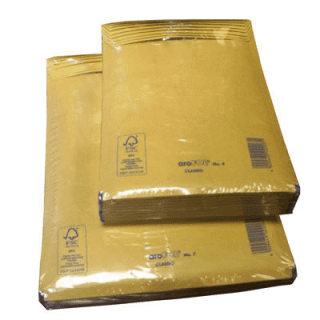 Paquete 10 uds. bolsa air bag acolchada envios especiales ak-12 kraft autoadhesivo medida interior 120x215