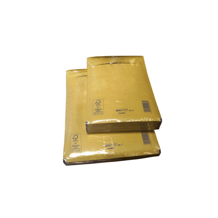 Paquete 10 uds. bolsa air bag acolchada envios especiales ak-12 kraft autoadhesivo medida interior 120x215