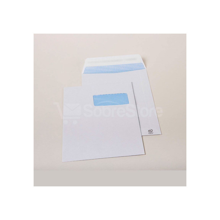 Caja 250 bolsas din c4 (229x324) ofsset blanco 100 grs. v.d. 50x110 b.220 d.20 autosam autoadhesivo con tira silicona sam 148900