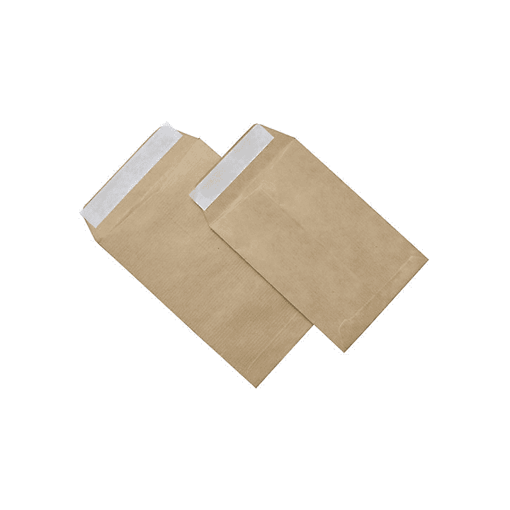 Caja 250 bolsas din c4 (229x324) kraft 90 grs. autosam autoadhesivo con tira silicona sam 145508