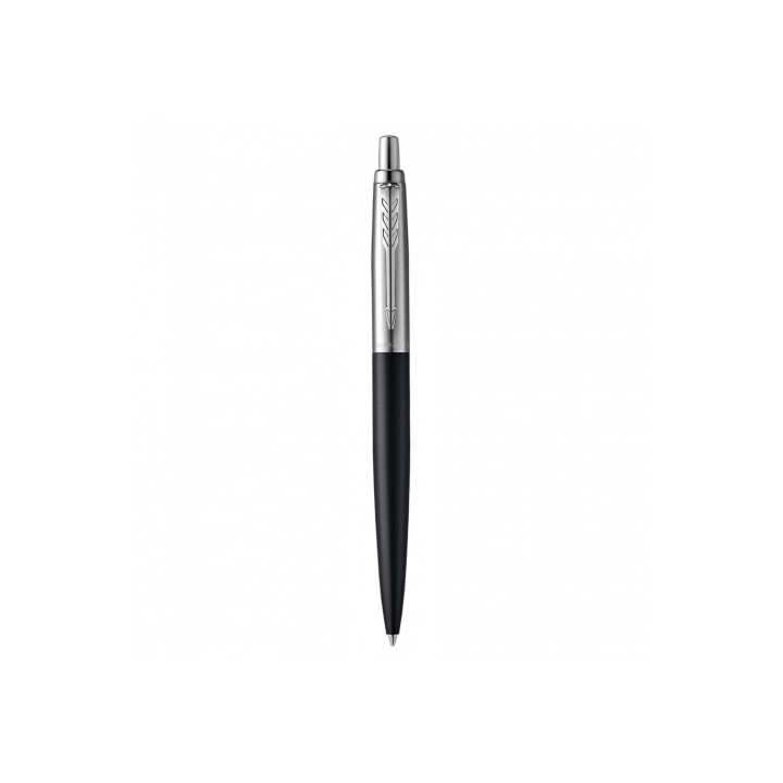 Bolígrafo jotter xl richmond negro mate ribete de color cromo plumín medio tinta azul parker 2068358