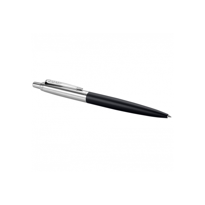Bolígrafo jotter xl richmond negro mate ribete de color cromo plumín medio tinta azul parker 2068358