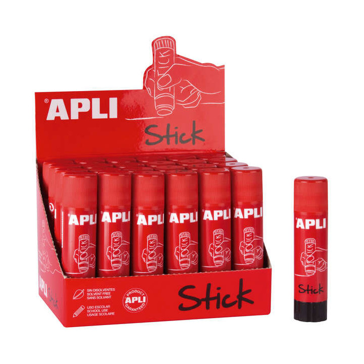 Apli Barra Pegamento Adhesivo 10g - Facil Aplicacion - Secado Rapido - Transparente