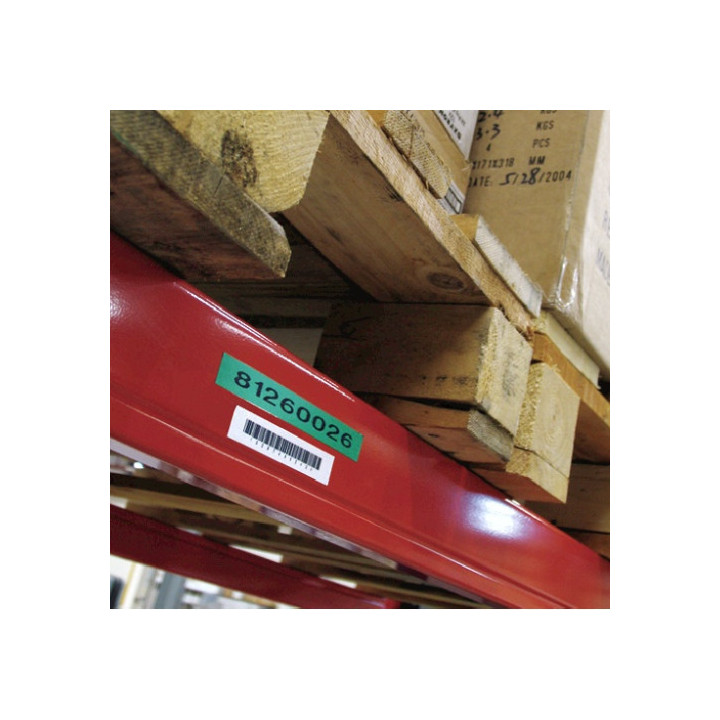 Cinta rotuladora d1 9mmx7m negro/verde dymo s0720740