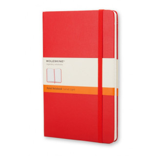 Libreta clasica tapa dura roja p (9x14cm) rayada moleskine mm710r