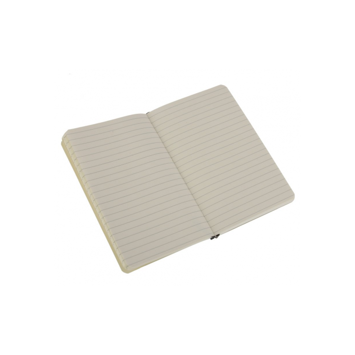 Libreta clasica tapa blanda negra p (9x14cm) rayada moleskine qp611